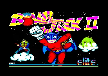 Bomb Jack II (UK) (1987) (Trainer) screen shot title